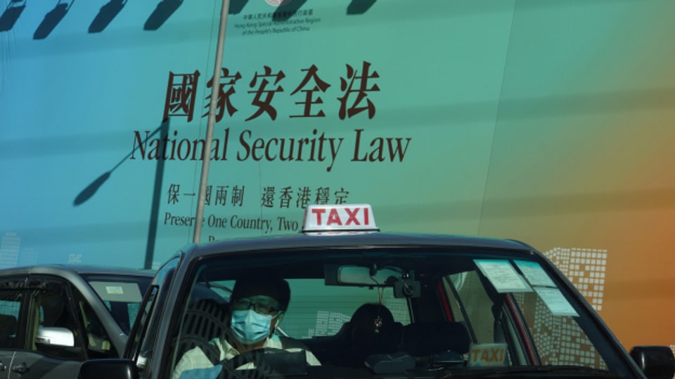 Taxi in Hong Kong
