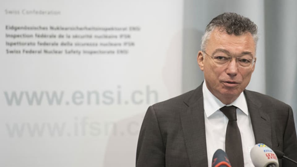 Hans Wanner, Direktor der Eidgenössischen Nuklearsicherheitsinspektion, ENSI.