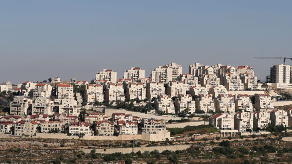 Die israelische Siedlung Efrat im Siedlungsblock Gush Etzion im israelisch besetzten Westjordanland.