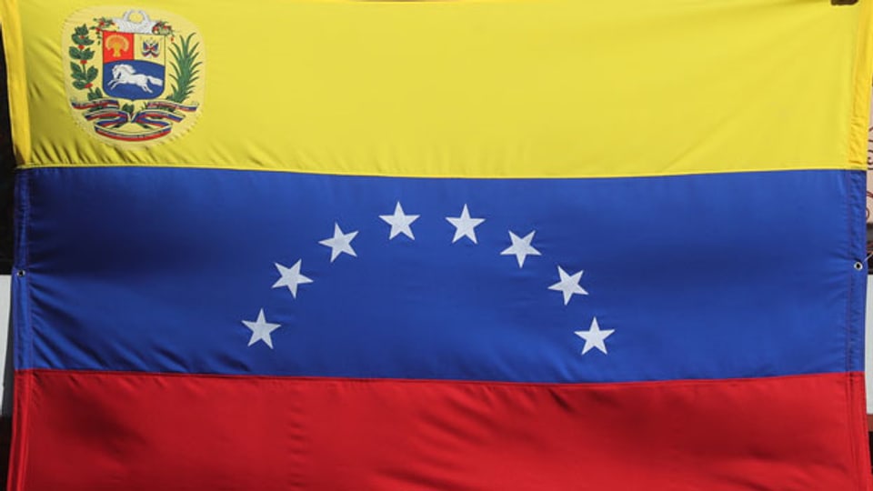 Die Flagge von Venezuela.