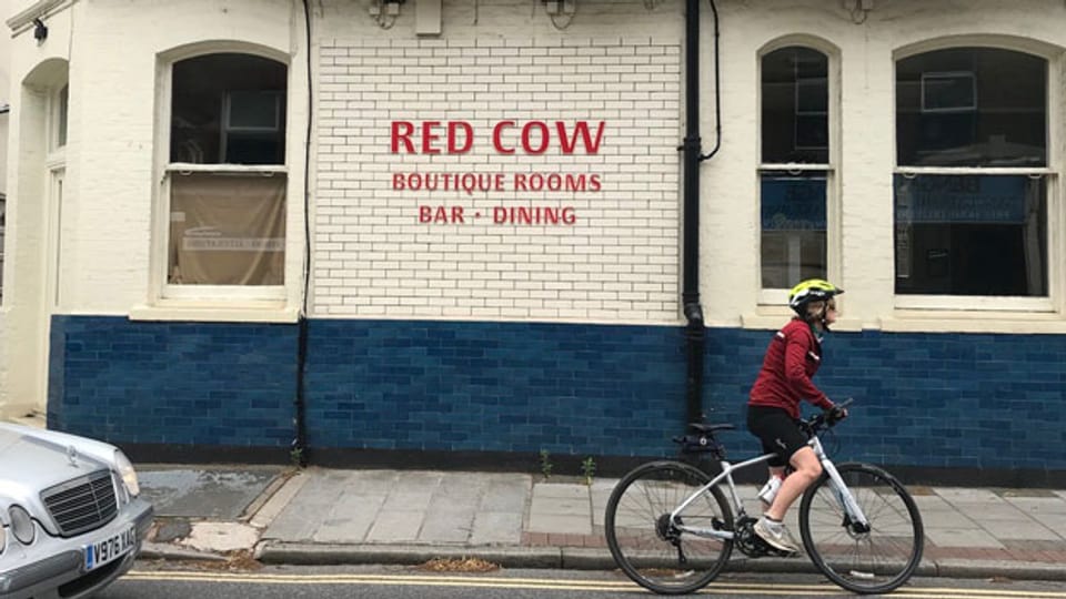 Das Pub «Red Cow» in Richmond, London.