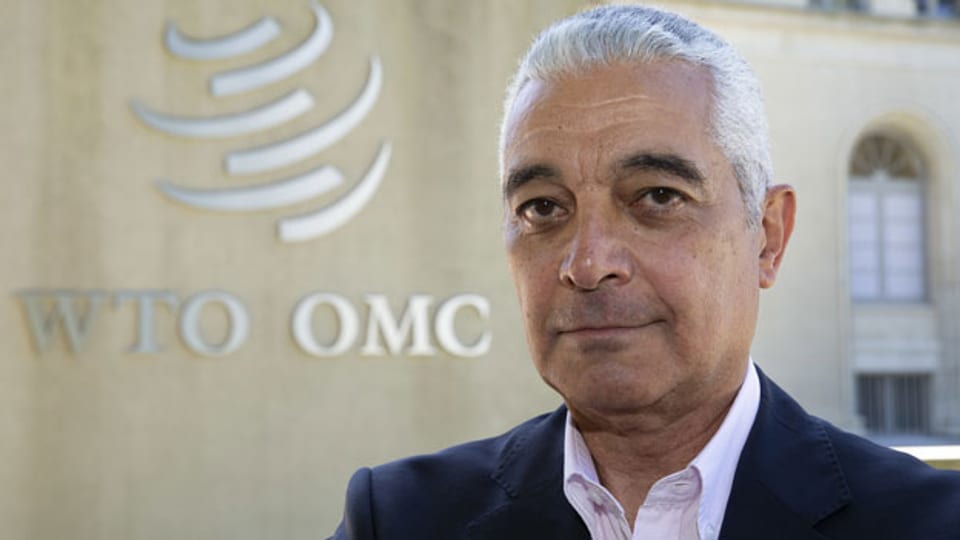 Hamid Mamdouh, Kandidat für das Amt des Generaldirektors der Welthandelsorganisation (WTO) am Hauptsitz in Genf.