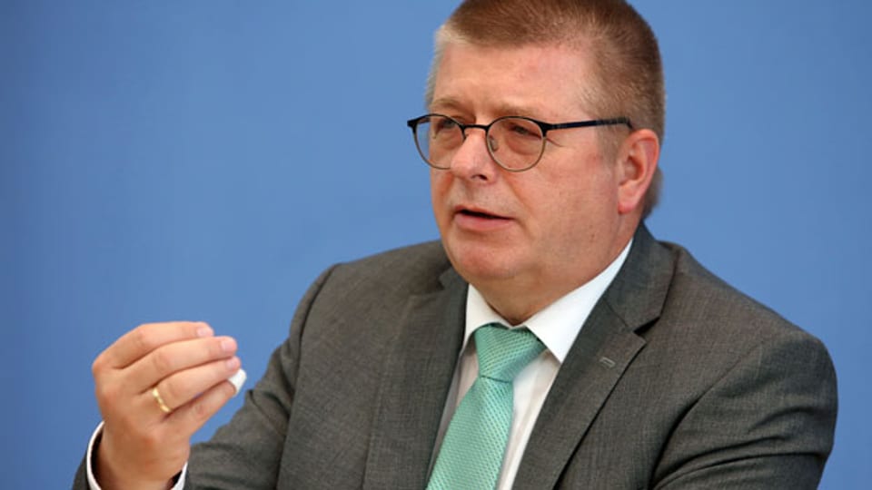 Thomas Haldenwang, der Präsident des deutschen Bundesamtes für Verfassungsschutz.