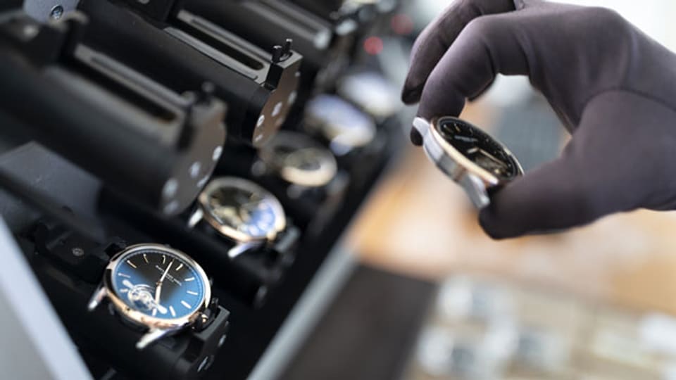 Die Schweizer Uhrenindustrie erlitt einen extremen Export-Rückgang im zweiten Quartal 2020.