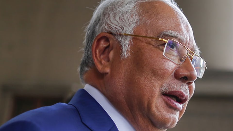 Malaysias Ex-Premierminister Najib Razak.