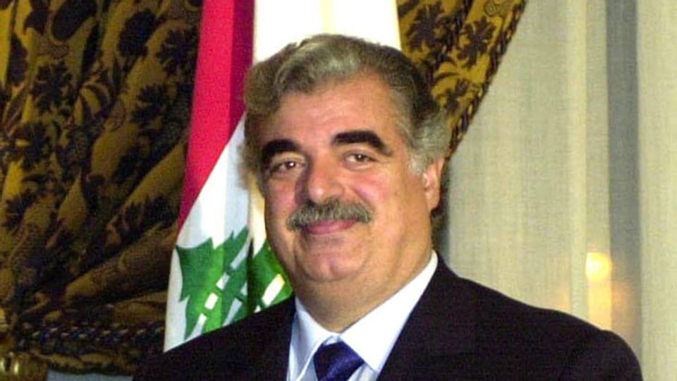 Der ehemalige libanesische Premierminister Rafik Hariri wurde durch eine Autobombe getötet im Jahre 2005.