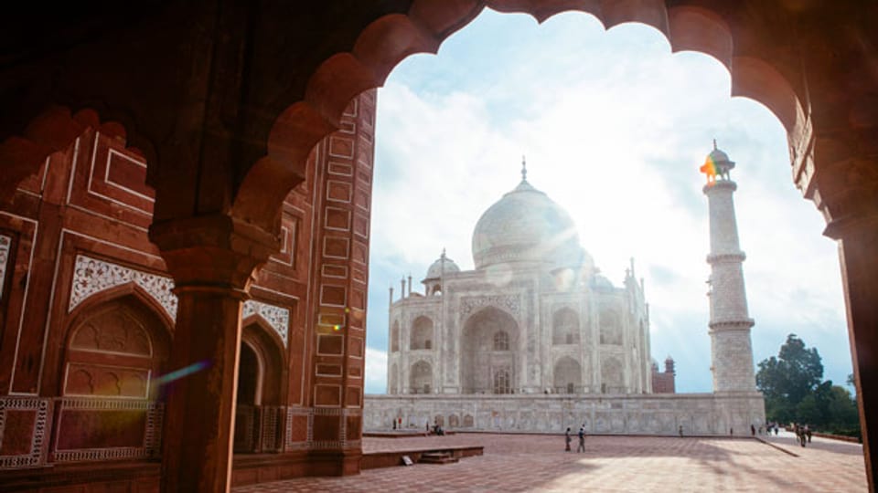 Taj Mahal: Das gigantische Mausoleum ist manchen Hindu-Nationalisten nicht indisch genug.