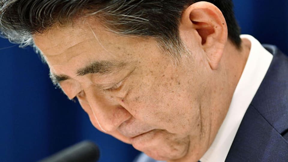 Japans Regierungschef Shinzo Abe.