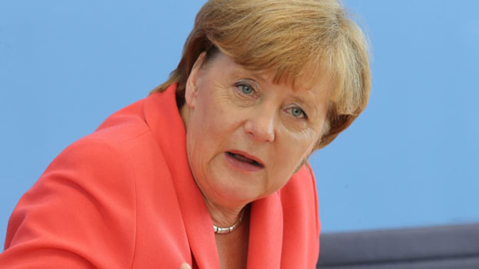 Berlin am 31.08.2015: Bundeskanzlerin Angela Merkel sagte: «Wir schaffen das.» in Bezug auf die nach Deutschland einreisenden Flüchtlinge.