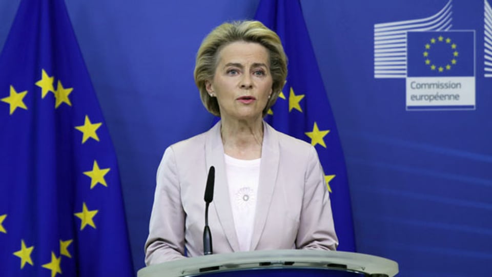 Die Präsidentin der Europäischen Kommission, Ursula von der Leyen.