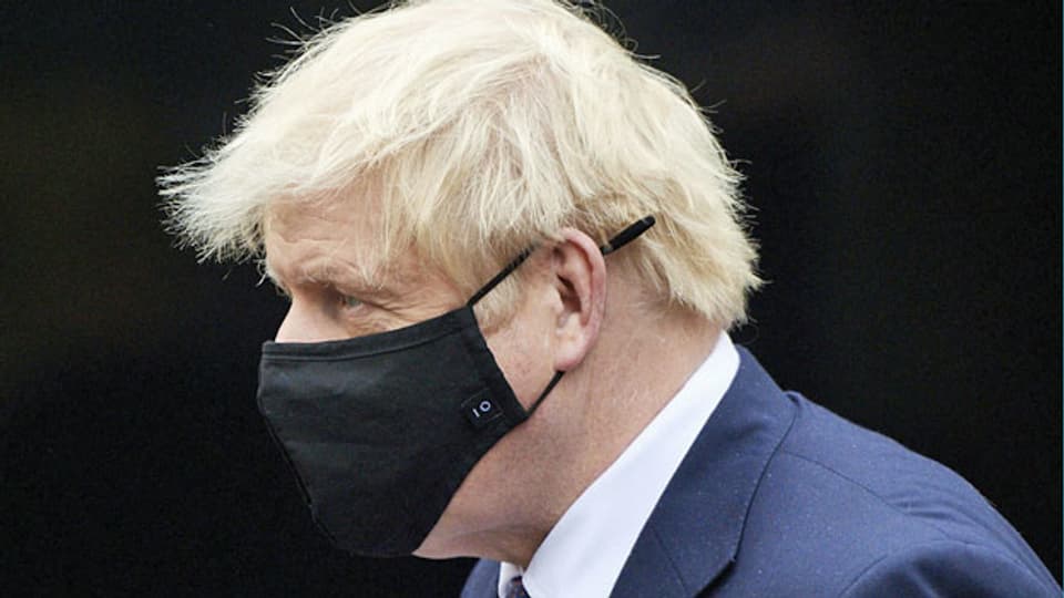 Grossbritanniens Premierminister Boris am 5. Oktober 2020 in London.