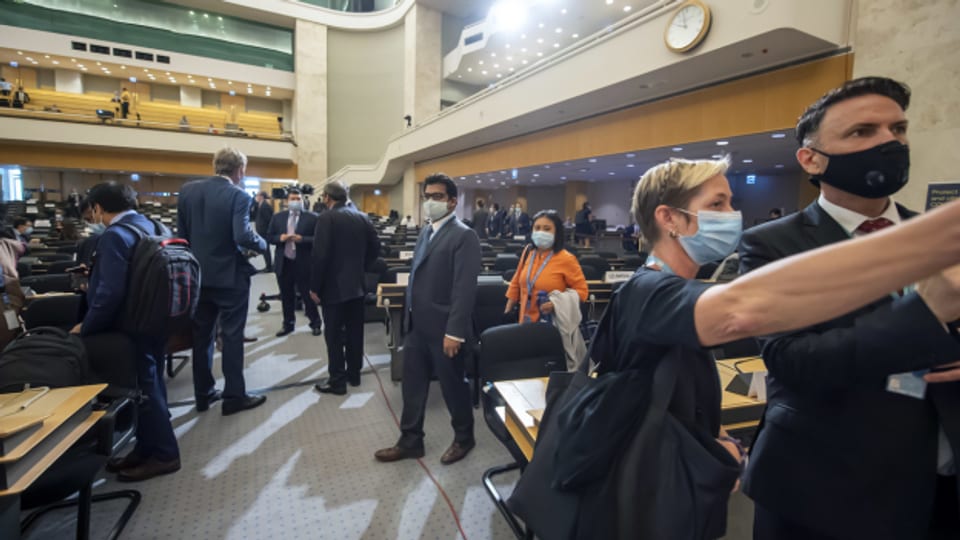 Der UNO-Menschenrechtsrat anlässlich seines 45. Treffens in Genf Mitte September 2020.