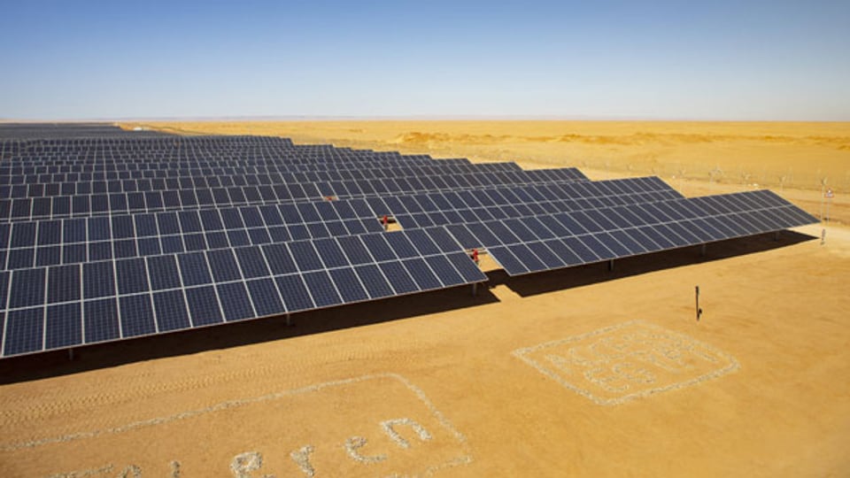 Solarpark Benban in der ägytischen Wüste bei Aswan. Symbolbild.