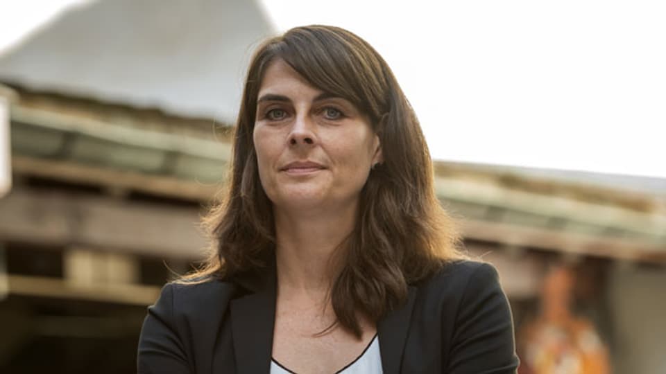 Stephanie Eymann kandidiert für die LDP, die derzeit stärkste bürgerliche Partei in Basel.
