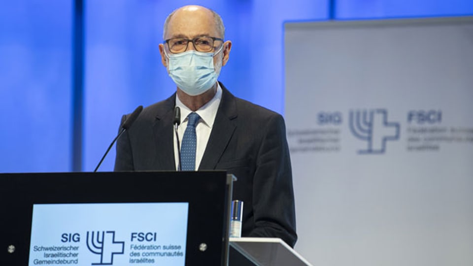 Ralph Lewin wird an der Delegiertenversammlung des Schweizerischen Israelitischen Gemeindebundes, SIG FSCI, am 18. Oktober 2020 in Bern zum neuen Präsidenten gewählt.