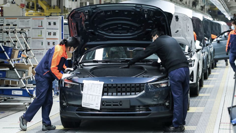 Bald Elektroautos «Made in China» auf Schweizer Strassen