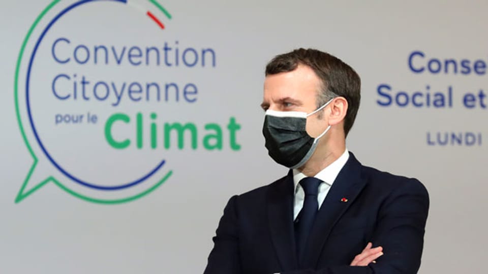 Macron will Klimaartikel in der Verfassung