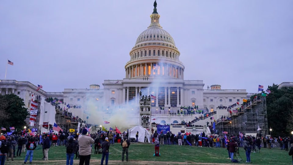 Pro-Trump-Anhänger stürmten das US-Kapitol in Washington.