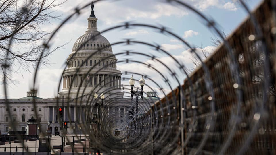 Sicht auf das Capitol in Washington.
