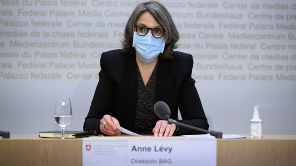 Anne Lévy, Direktorin des Bundesamts für Gesundheit BAG, sagt, die Verantwortung für das Datenleck liege allein bei der Stiftung «meineimpfungen.ch».