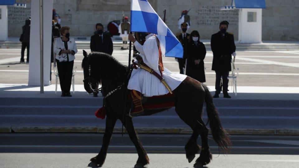 Feier zur Unabhängigkeit Griechenlands vor 200 Jahren.