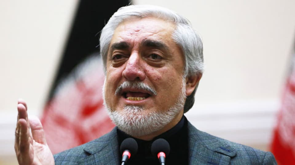 Abdullah Abdullah, Vorsitzender des Rates der Nationalen Versöhnung.