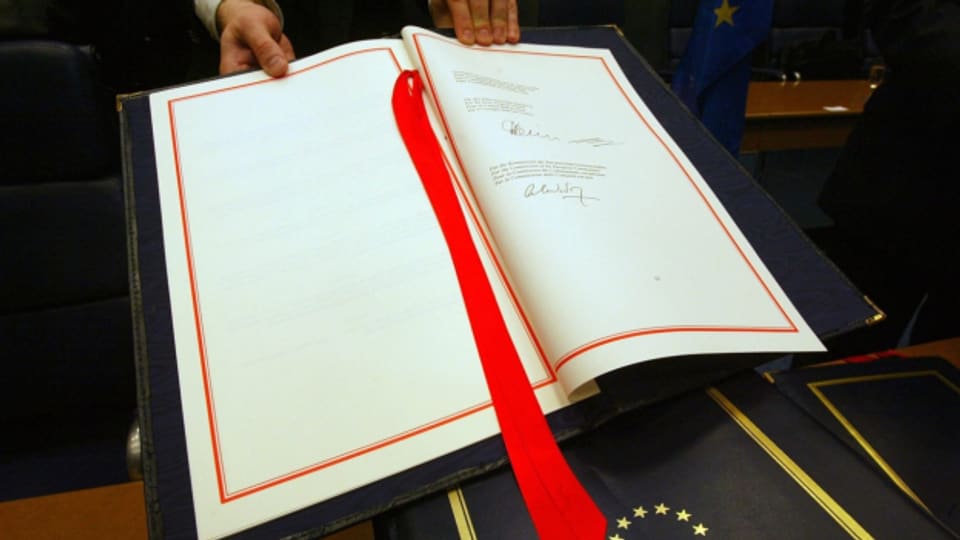 Unterzeichnung der bilateralen Verträge II