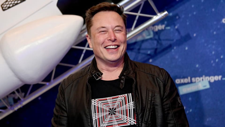 Elon Musk in seinem Raketenunternehmen SpaceX.