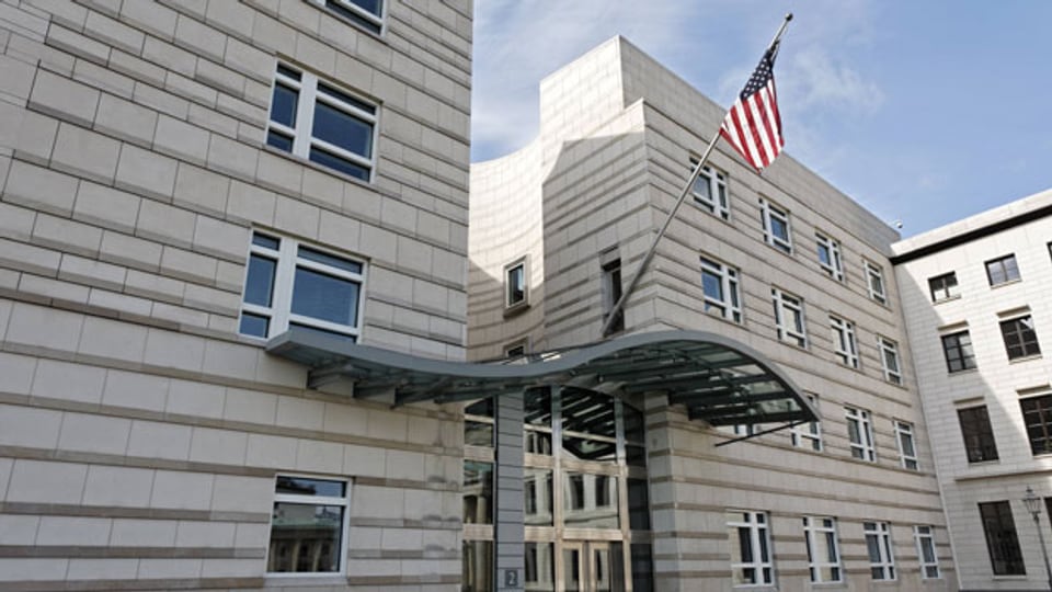 Symbolbild. Die US-Botschaft in Berlin.
