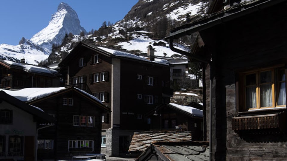 Das Leben in Tourismusregionen, wie etwa Zermatt (Bild), Gstaad, Oberengandin etc. kann sehr teuer sein.