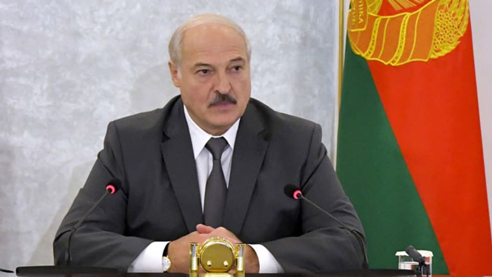 Alexander Lukashenko, Präsident von Belarus.