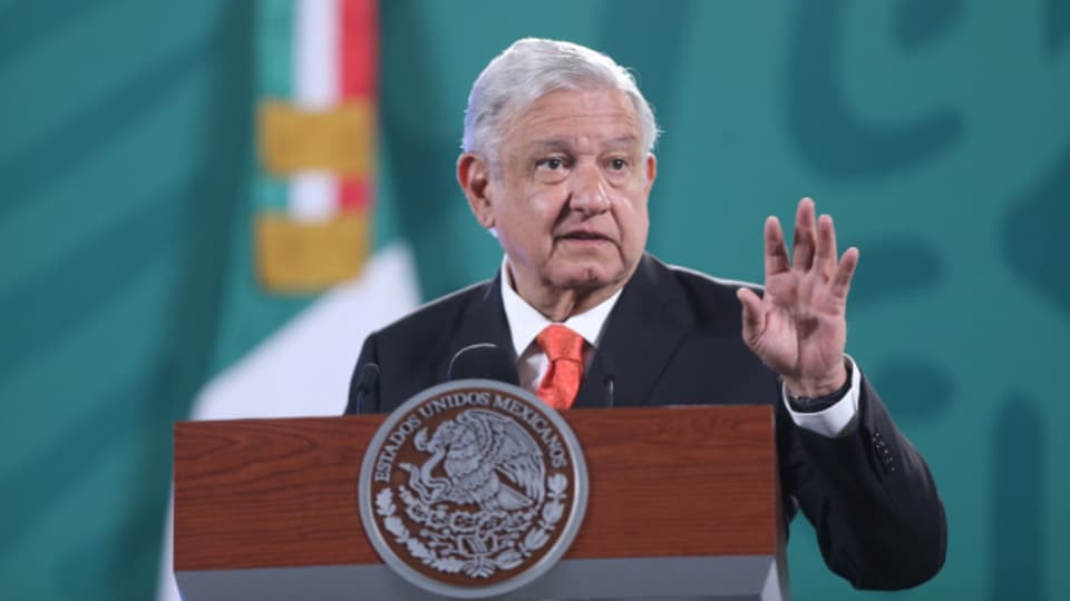 Andres Manuel Lopez Obrador, Präsident von Mexiko.