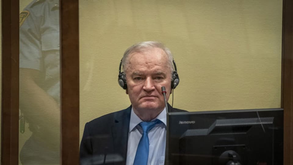 Der bosnisch-serbische Ex-General Ratko Mladic.