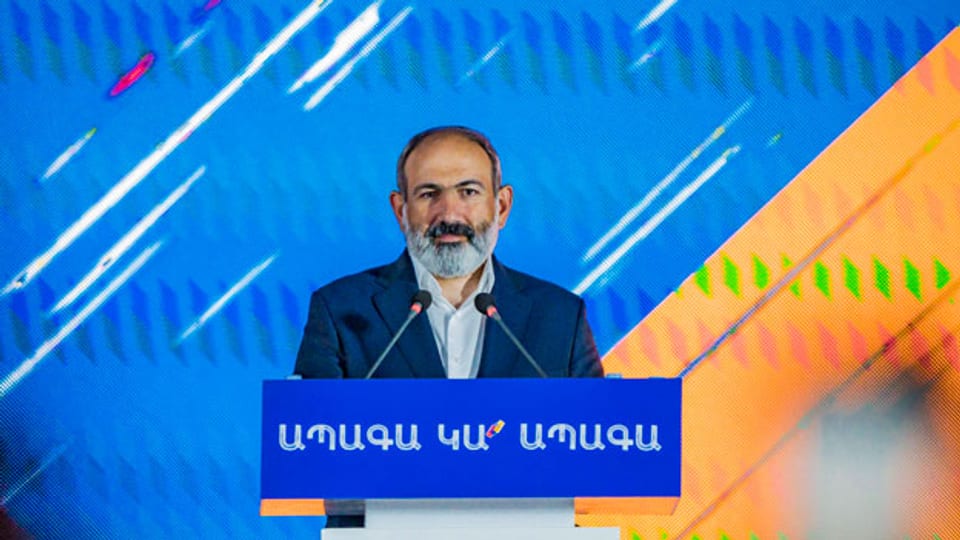 Der amtierende armenische Regierungschef Nikol Paschinjan.