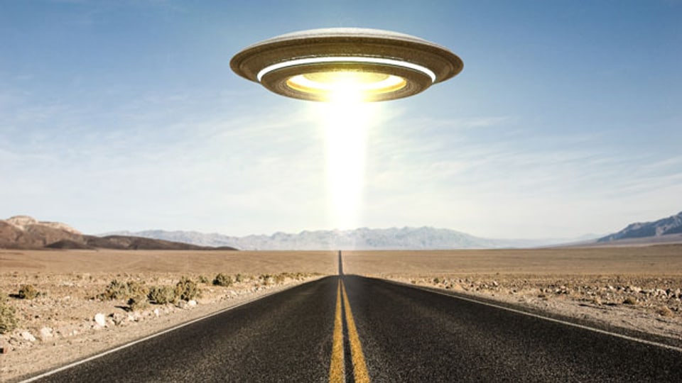 Symbolbild. Ein UFO.