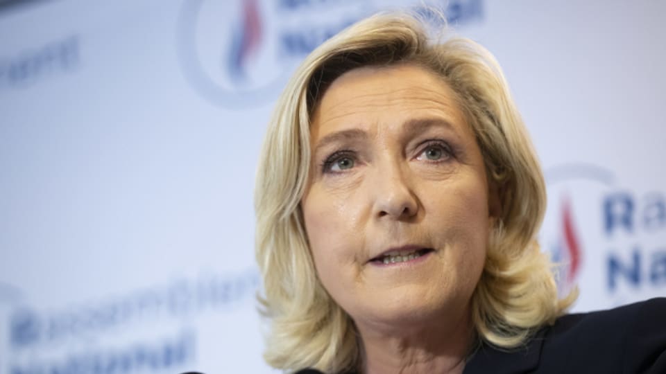 Marine Le Pen vom Rassemblement National.