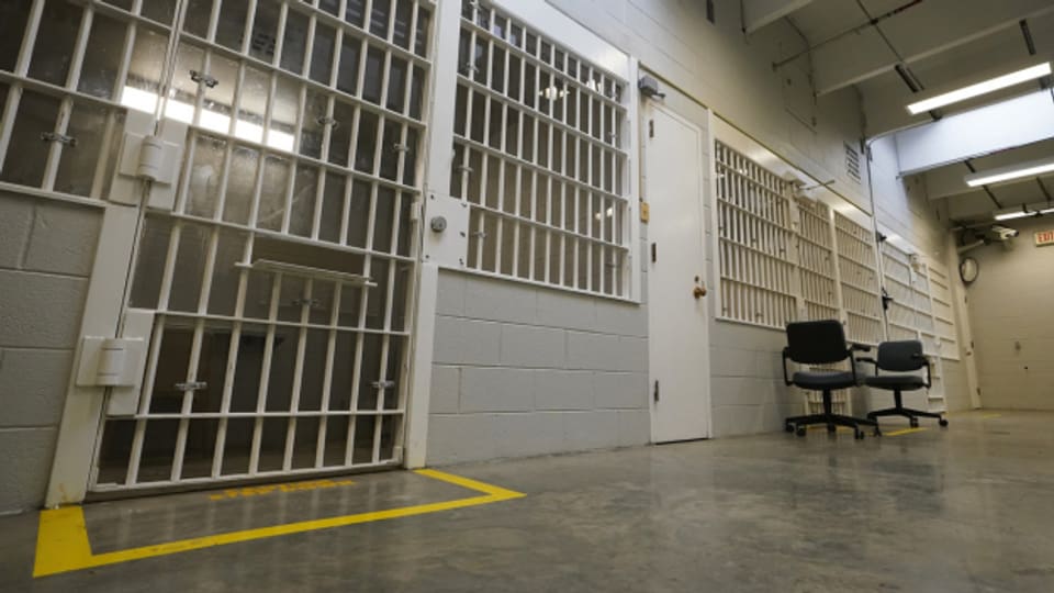 Todestrakt in einem Gefängnis im Gliedstaat Virginia.