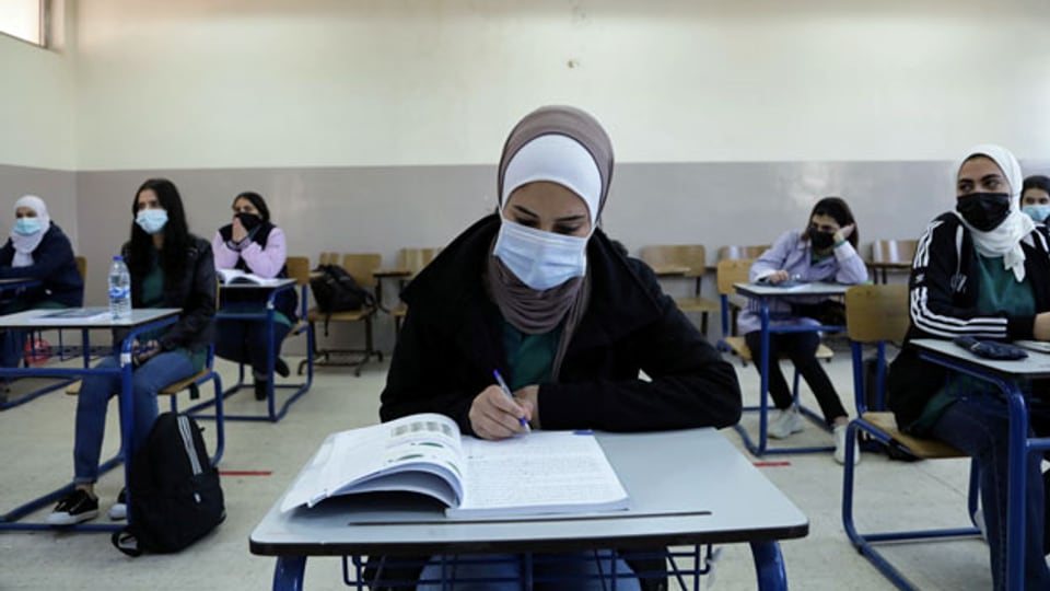 Schülerinnen in Amman, Jordanien.
