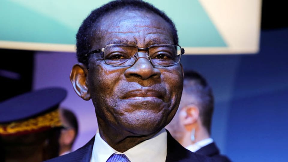 Der Vizepräsident Äquatorialguineas, Teodoro Obiang.