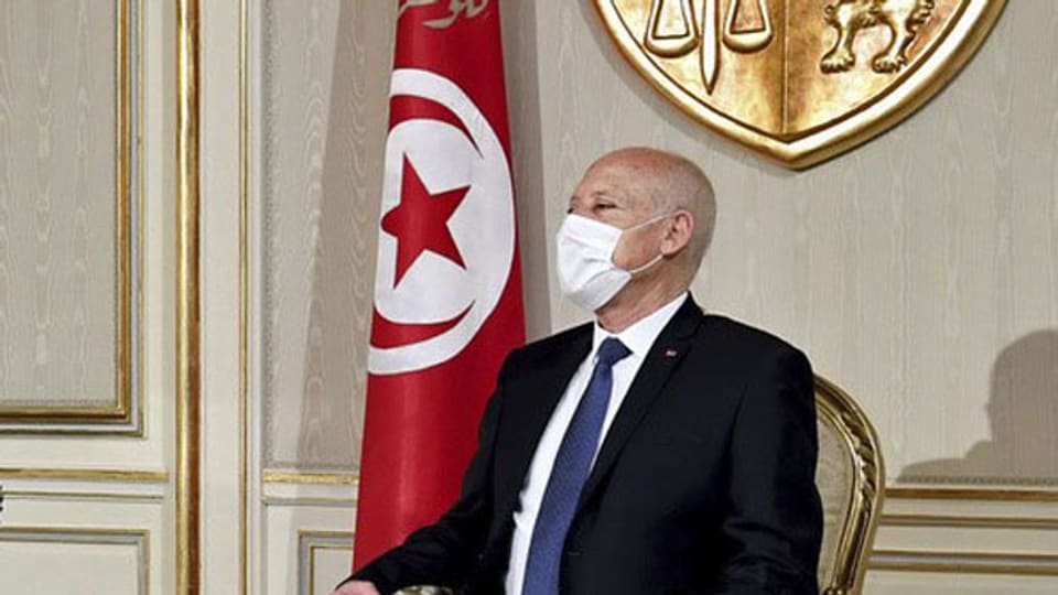 Der tunesische Präsident Kais Saied.