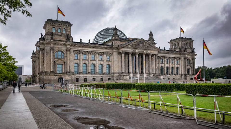 Der deutsche Reichstag.