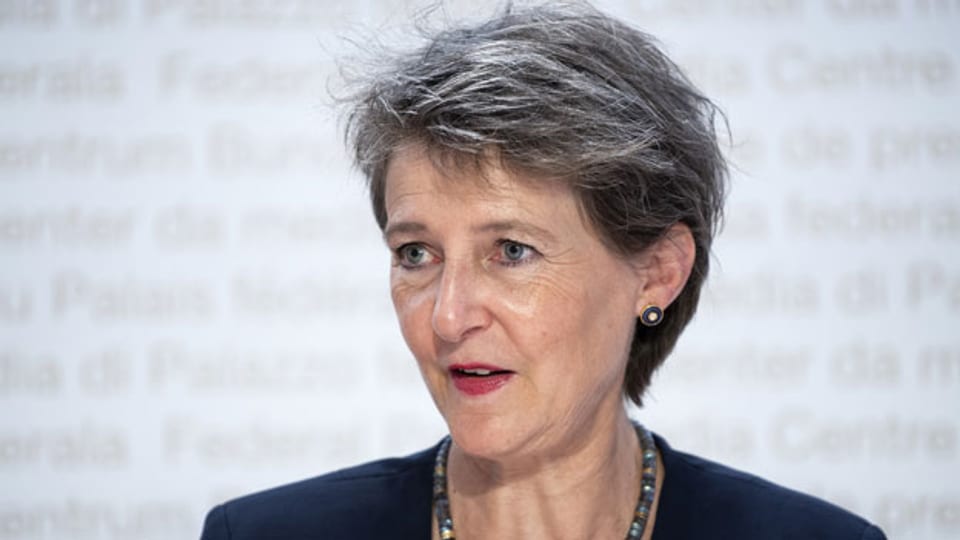 Bundesrätin Simonetta Sommaruga.