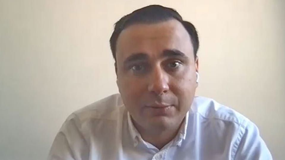 Iwan Zhdanov ist seit 3 Jahren Direktor von Navalnys Organisation, der «Stiftung zur Bekämpfung von Korruption».
