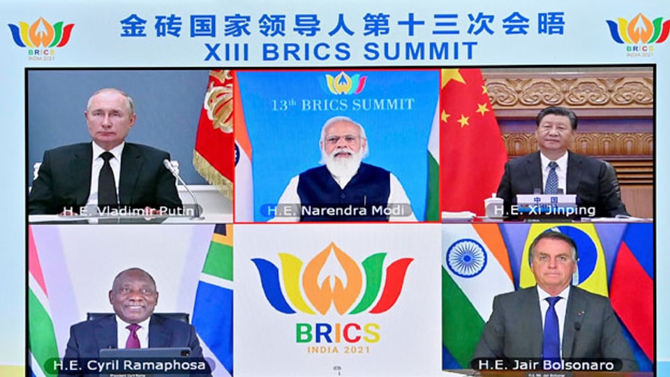 Aus BRIC wurde BRICS. BRICS-Gipfel vom September 2021.