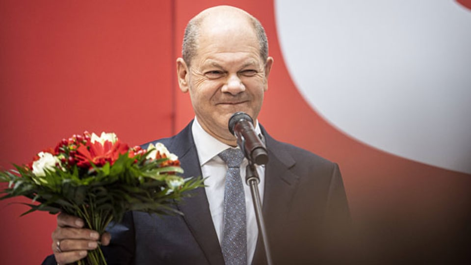 Olaf Scholz, Kanzlerkandidat der SPD.