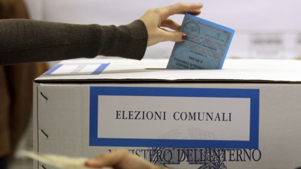 Kommunalwahlen in Italien: Erstmals grosse Wahlen seit der Pandemie.