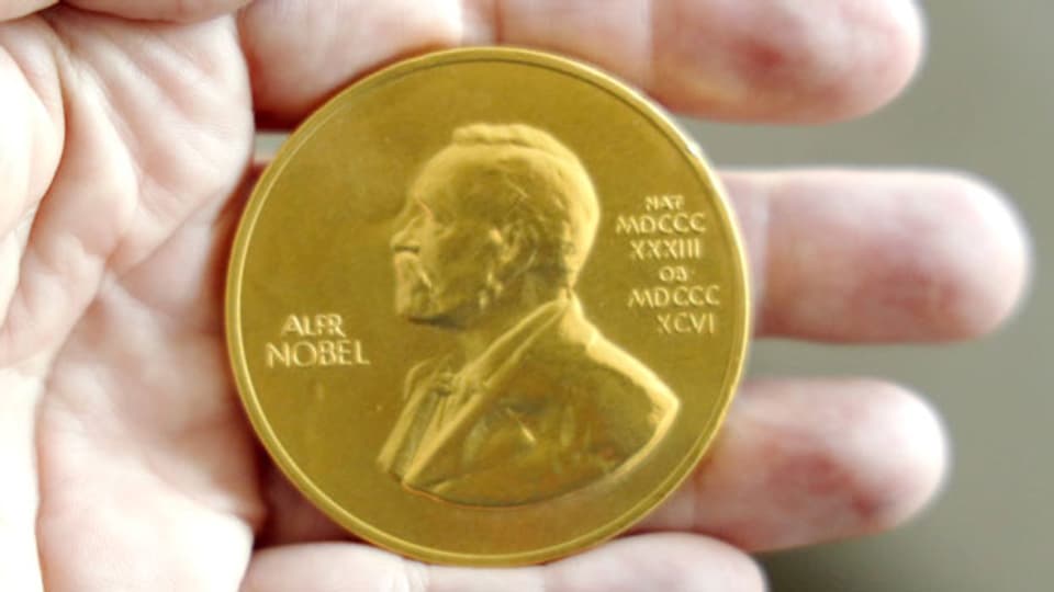Die Nobelpreis-Medaille.