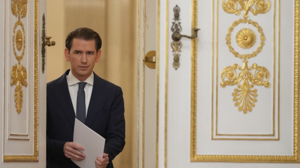 Sebastian Kurz gab seinen Rücktritt als österreichischer Bundeskanzler am Samstagabend bekannt.