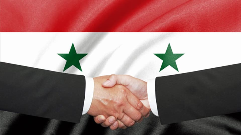 Friedensverhandlungen Syrien. Symbolbild.