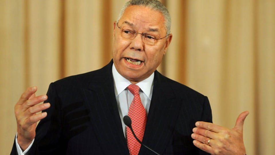 Colin Powell, ehemaliger US-Aussenminister. Aufnahme von 2009.